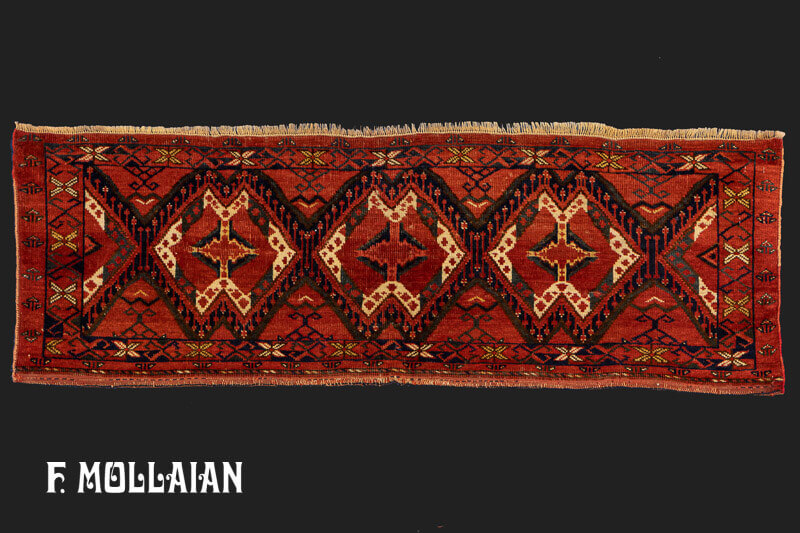 Antique Turkmen Torba Rug n°:31175402